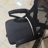 锦汐 电脑椅家用办公椅子靠背人体工学椅学习转椅老板座椅游戏电竞椅 【二代升级款】黑框黑网+乳胶 实拍图