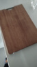 京东京造 菜板 砧案板切菜家用双面实木抗菌 【乌檀整木】40*27*2.5cm 实拍图