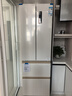 美菱（MeiLing）小确杏401升法式多门冰箱小户型家用底部散热60cm宽超薄窄门嵌入风冷无霜BCD-401WFP9CZX国家补贴 实拍图