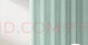 富居浴帘防霉加厚防水布防透卫生间干湿分离隔断帘高档180*180cm绿 实拍图