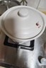 康舒（KANGSHU） 砂锅炖锅家用燃气煲汤锅耐高温干烧不裂炖汤煤气灶专用沙锅炖煲 中式瓷煲(3-4人)运损补发 2.4L 实拍图