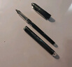 uni三菱（uni）UB-205高科技走珠笔直液式 0.5mm太空抗压签字笔学生考试水笔防漏墨 蓝黑色 单支装 实拍图
