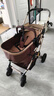 逗逗熊双胞胎一大一小婴儿手推车轻便折叠可坐躺二胎双人宝宝婴儿推车 卡其【可拆分合并+EVA四轮】 实拍图
