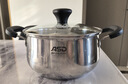 爱仕达（ASD）汤锅 304不锈钢小汤锅 蒸锅复底炖煮锅 20CM燃气电磁炉通用奶锅B1 实拍图