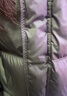 高梵黑金鹅绒服抱抱5.0四格短款女士时尚运动休闲羽绒服 鎏金10号 S 实拍图