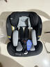 初婴贝儿童安全座椅汽车用0-4-12岁婴儿宝宝车载可坐可躺i-Size通风加热 悦享版黑+通风加热+支撑腿+遮阳棚+175°躺 实拍图