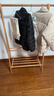 家逸衣帽架实木落地衣架卧室挂衣架可折叠衣架简约衣服架子榉木100CM 实拍图