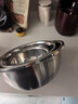 维艾（Newair）不锈钢盆五件套调料盆淘米洗菜盆和面盆沥水篮沙拉盆米筛味斗套装 实拍图