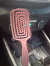 蓬松高颅顶梳子头发神器女士专用长发造型按摩经络气囊排骨气垫梳 茉莉粉【干湿两用】 实拍图