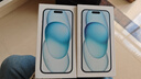 Apple/苹果【需现场签收激活】 iPhone 15 (A3092) 128GB 蓝色 支持移动联通电信5G 双卡双待 实拍图