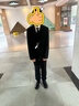 罗蒙儿童西装马甲套装男童英伦风主持人礼服花童男孩表演服 黑色 160 实拍图