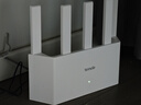 Tenda腾达路由器【千兆WiFi6+穿墙王】无线AX3000信号增强家用放大器Mesh限时补贴金榜一名云霄白立式 实拍图