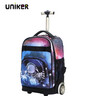 uniker拉杆书包女初高中小学生男大容量双肩背包可登机旅游行李箱包送礼 12160A宇航员 实拍图