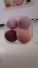 珂莱藻堂 美妆蛋化妆葫芦粉扑遇水变大干湿两用鸡蛋盒收纳 4个装 实拍图