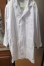乐优佰易 长袖白大褂 标准款4XL码 医生男女学生化学实验用工作服 实拍图