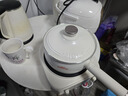 美的（Midea）电煮锅 小电锅 电蒸锅 电火锅 电热锅 分体式可拆洗 2.6L学生宿舍多功能锅 泡面锅 XZC2061 配蒸笼 实拍图
