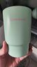 乐扣乐扣（LOCK&LOCK）陶瓷覆层保温保冷咖啡杯男女学生高颜值随行便携水杯400ML薄荷绿 实拍图