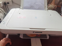 佳能（Canon）E478打印机复印扫描一体机家用无线手机连接打印彩色喷墨照片家庭作业卷子学生办公白色款A4 【E478 白】3in1无线家用 套餐一 实拍图