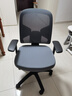 得力（deli）4900SP人体工学靠背电脑椅 舒适后仰办公椅 可升降舒棉坐垫 灰 实拍图