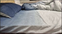 海澜之家（HLA）牛奶绒四件套防静电高端双面亲肤珊瑚绒床单被套简约风床品套件 渐变风蔚蓝 四件套 2.3*2.5m 床单款 被套2.2*2.4m 实拍图