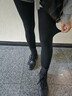 厚木冬季加绒加厚加绒保暖连裤袜打底袜子女打底裤过膝袜丝袜黑丝 320D厚绒黑色 建议0-15度穿着 1双 M -L(臀围85-98身高 150-165) 实拍图