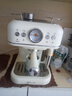 小熊（Bear）【政府补贴】咖啡机 小型家用半自动意式 冷热双萃 20Bar泵压强劲蒸汽自动打奶泡 小白咖KFJ-E12S7 实拍图