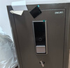 得力（deli）保险柜 家用指纹密码保险箱办公财务专用小型文件柜可入墙入柜床头保管箱柜 60cm釉金 AE66-ZM 实拍图
