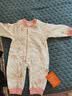 贝瑞加（Babyprints）新生儿连体衣夹棉婴儿衣服初生男女宝宝秋冬保暖加厚爬服 大象66 实拍图