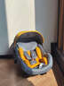 欧颂（Osann）婴儿提篮式安全座椅0-18个月宝宝德国车载睡篮便携两用摇篮 萌芽号【欧颂黄】i-Size认证 实拍图