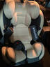 Heekin德国 儿童安全座椅汽车用0-4-12岁婴儿宝宝360度旋转ISOFIX硬接口 时尚灰(ISOFIX+360度旋转) 实拍图