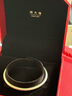 周大福 简约925银手镯实心素圈送礼生日礼物 AB39451新年礼物 粗版 54mm 实拍图