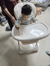 karmababy卡曼餐椅折叠可躺儿童椅子家用座椅成长坐椅 【免安装】皎玉白 实拍图