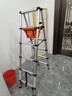 欧因可行走人字梯子多功能家用折叠伸缩梯铝合金加厚工程便携升降木U 服务 实拍图