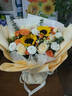 鲜花速递玫瑰向日葵花束生日礼物送女友爱人朋友全国同城门店配送 浪漫心动|A81 实拍图