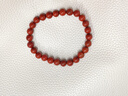 石玥珠宝精品7-8mm凉山南红玛瑙手串本命年转运珠手链男女士款礼物 实拍图