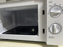 格兰仕（Galanz）平板式小型家用微波炉20升700W精准温控旋钮操作更便捷DG(S0) 实拍图