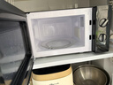 美的（Midea）变频微波炉 双旋便捷操作 五档火力速热 360°转盘加热 20L精巧容量 微碳系列PM20A1 实拍图