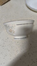 红牡丹 陶瓷金边米饭碗轻奢面碗汤碗家用景德镇餐具中式碗组合乔迁碗碟 一季花开描金5英寸高脚碗6个 实拍图