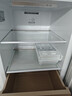 海尔（Haier）麦浪180升立式冰柜小型家用小冰柜风冷无霜一级节能大容量变频冷柜小冰箱BD-180WGHDGWF国家补贴 实拍图