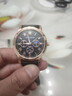 【网红爆款】商务腕表石英运动表休闲皮带男女手表 合金黑色【升级】 实拍图