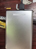 黑甲虫 (KINGIDISK) 500G USB3.0 移动硬盘 SLIM系列 2.5英寸 珍珠银 9.5mm金属纤薄 抗震抗压 SLIM500 实拍图