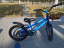 永久（FOREVER）儿童自行车童车小孩单车16寸脚踏车小学生山地车带辅助轮蓝色 实拍图