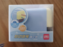 得力（deli）自动进笔削笔机 笔尖粗细5档可调转笔刀大容量屑盒小巧耐摔卷笔刀学生文具开学生日考试礼物蓝色 实拍图