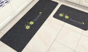 quatrefoil家用厨房地垫防油吸水2只装 单车40*60+40*120cm  实拍图