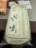 得力（deli）国风系列痛包学生笔袋 双拉链大容量文具盒高颜值简约铅笔盒 米BC447毕业礼物礼物 实拍图