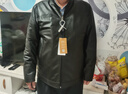 凯撒（KAISER）真皮皮衣男士立领荔枝纹牛皮秋冬桑蚕丝内胆机车皮夹克外套上衣 晒单实拍图