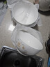 琉皓景德镇釉下彩陶瓷碗饭碗健康中式小清新可微波餐具加厚防烫米饭碗 8英寸汤碗2个 实拍图