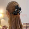 皇家密码高级感水钻爱心蝴蝶结抓夹女后脑勺鲨鱼夹高马尾发卡 实拍图