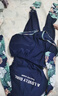 佑游泳衣女分体显瘦泡温泉速干游泳馆两种穿法游泳五件套12015藏蓝XL 实拍图