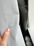 铭聚布艺（MINGJU）窗帘全遮光窗帘成品窗帘布遮阳帘涤塔夫浅灰挂钩式2.0宽*2.0高1片 实拍图